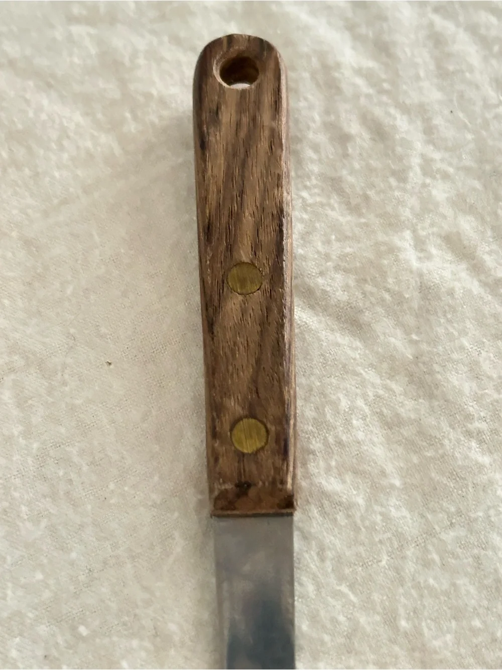Robinson Vintage Serving Spoon with wood Handle 12